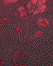 Silk Jacquard Floral Tie, Burgundy, swatch